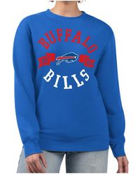 G-III 4Her by Carl Banks - Buffalo Bills Large Team Graphic Fleece Pullover Sweatshirt - Lyst
