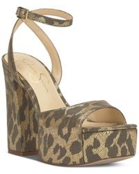 Jessica Simpson - Lirio Two-piece Platform High-heel Dress Sandals - Lyst