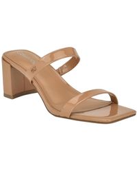 Calvin Klein - Kater Square Toe Slip-on Dress Sandals - Lyst