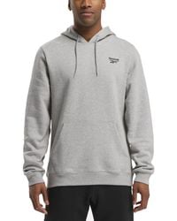 Reebok - Pullover Long Sleeve Hoodie - Lyst