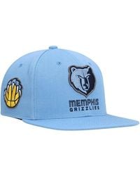 Mitchell & Ness - Memphis Grizzlies Side Core 2.0 Snapback Hat - Lyst