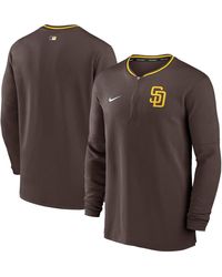 Nike - San Diego Padres Authentic Collection Performance Half-zip Top - Lyst