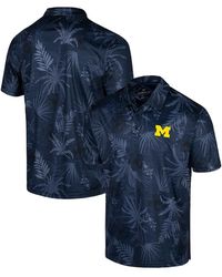Colosseum Athletics - Michigan Wolverines Big And Tall Palms Polo Shirt - Lyst