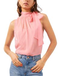 1.STATE - Sleeveless Tie-neck Halter Blouse - Lyst