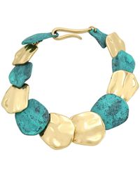Robert Lee Morris - Turquoise Petal Layered Bracelet - Lyst