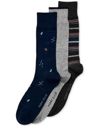 Perry Ellis - Golf Stripe Crew Socks - Lyst