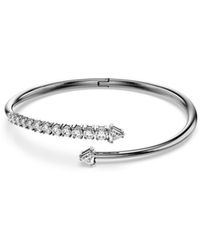 Swarovski - Swaroski Sublima Ruthenium Plated Bangle - Lyst