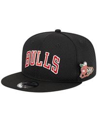 KTZ - Chicago Bulls Post-up Pin Mesh 9fifty Snapback Hat - Lyst