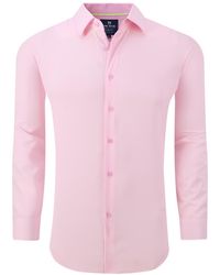 Tom Baine - Slim Fit Performance Solid Button Down Shirt - Lyst