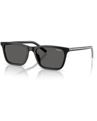 Prada - Rectangle Classic Sunglasses Pr D19s - Lyst
