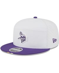 KTZ - White/midnight Green Philadelphia Eagles 2025 Nfl Training Camp Split Panel 9fifty Snapback Hat - Lyst