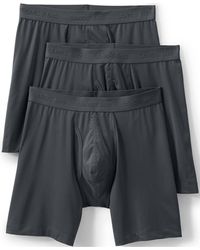 Lands' End - Flex Performance Boxer Brief 3 Pack - Lyst