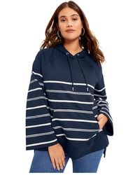 June + Vie - June + Vie June + Vie June + Vie Bell-sleeve French Terry Sweatshirt - Lyst