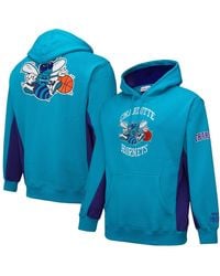 Mitchell & Ness - Charlotte Hornets Hardwood Classics Team Origins Fleece Pullover Hoodie - Lyst