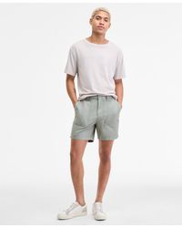 Sun & Stone - Sun + Stone Peter Regular-fit 6" Cotton Field Shorts - Lyst