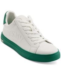DKNY - Abeni Arched Logo Low Top Sneakers - Lyst