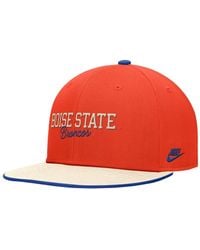 Nike - Boise State Broncos Vintage Script Pro Dri-fit Snapback Hat - Lyst