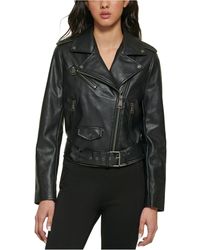 DKNY Leather jackets for Women | Online Sale up to 50% off | Lyst