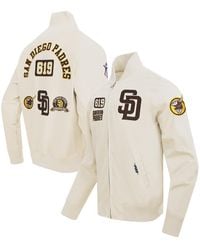 Pro Standard - San Diego Padres Area Code Twill Full-zip Jacket - Lyst