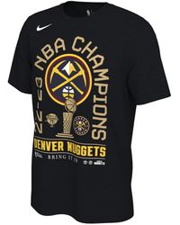 Nike - Denver nuggets 2023 Nba Finals Champions Locker Room T-shirt - Lyst