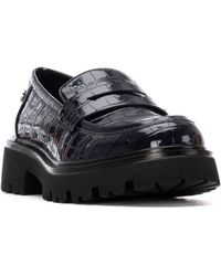 Xti - Patent Leather Casual Moccasins By - Lyst
