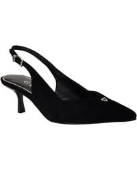 Guess - Yannick Embellished Kitten Heel Slingback Pumps - Lyst