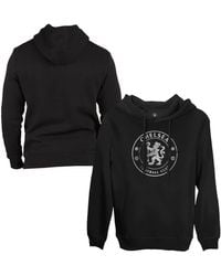 1863fc - Chelsea Monochrome Badge Fleece Pullover Hoodie - Lyst