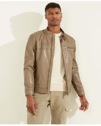 Guess Leather jackets for Men | Online 
