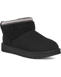 UGG - Classic Ultra Mini Max Curly Boots - Lyst
