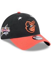 KTZ - Black/orange Baltimore Orioles 2025 Mlb All-star Game 9twenty Adjustable Hat - Lyst
