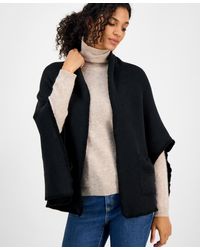 Style & Co. - Solid Scarf Wrap With Pockets - Lyst