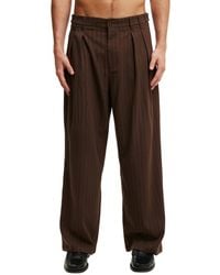 Cotton On - Super baggy Pleated Pants - Lyst