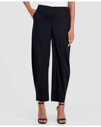 Anne Klein - Pull-on Barrel-leg Ankle Pants - Lyst