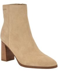 Calvin Klein - Dezzi High Block Heel Booties - Lyst