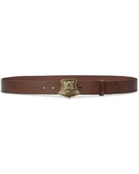 Polo Ralph Lauren - Tiger-buckle Leather Belt - Lyst