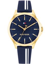 Tommy Hilfiger - Quartz Silicone Strap Watch - Lyst