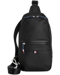 Tommy Hilfiger - Leo Logo Embossed Sling Backpack - Lyst