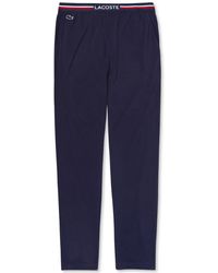 Lacoste - Cotton Stretch Pajama Pant - Lyst