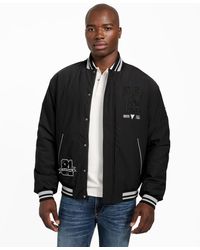 Guess - Varsity Bomber Regular-fit Jacket - Lyst