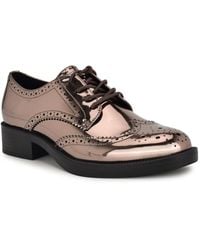 Nine West - Studey Lace-up Wingtip Oxford Shoes - Lyst