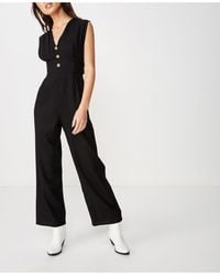 black jumpsuit cotton on