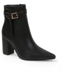 BERNESS - Blanche Pointed Toe Ankle Boots - Lyst