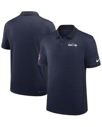 Nike - Seattle Seahawks Sideline Victory Stripe Performance Polo Shirt - Lyst