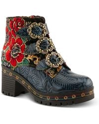 L'ARTISTE - Spring Step Brazza Platform Bootie - Lyst