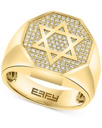 Effy - Effy Diamond Star Of David Ring (1/3 Ct. T.w. - Lyst
