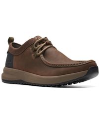 Clarks - Collection Wellman Moc Leather Lace Up Shoes - Lyst