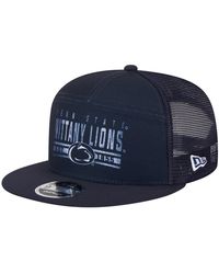 KTZ - Penn State Nittany Lions Split Panel 9fifty Snapback Trucker Hat - Lyst