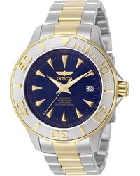 INVICTA WATCH - 7038 Signature Automatic 3 Hand Blue Dial Watch - Lyst