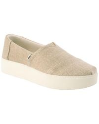 TOMS - Asher Platform Slip-on Sneakers - Lyst