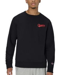 Champion - Powerblend Logo Sweatshirt - Lyst